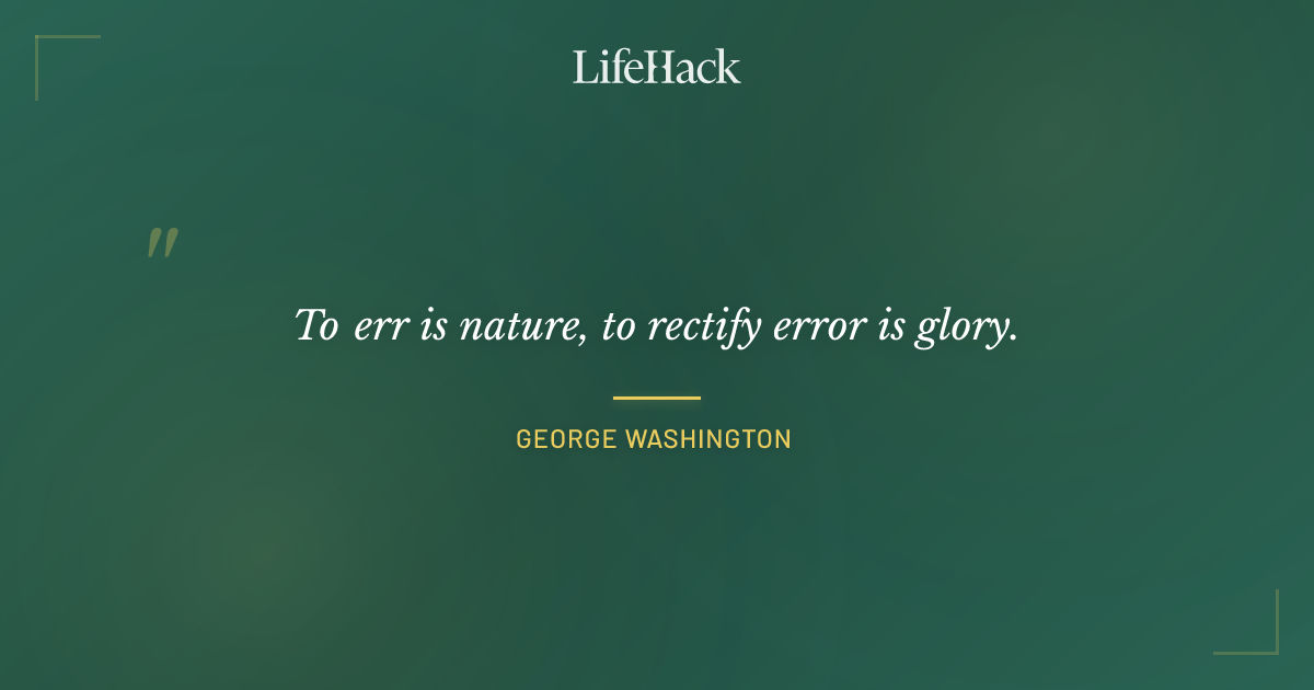 Quote by George Washington