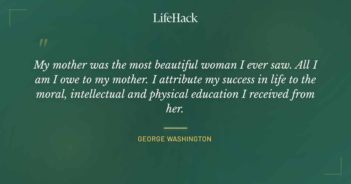 Quote by George Washington