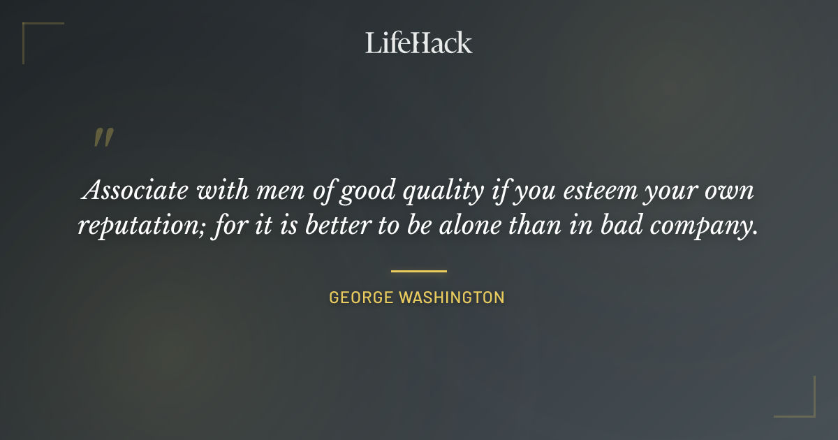 Quote by George Washington