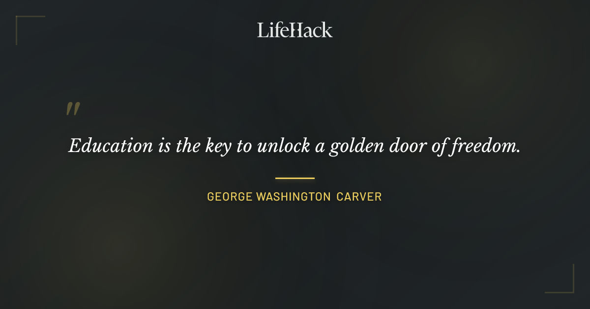 Quote by George Washington Carver