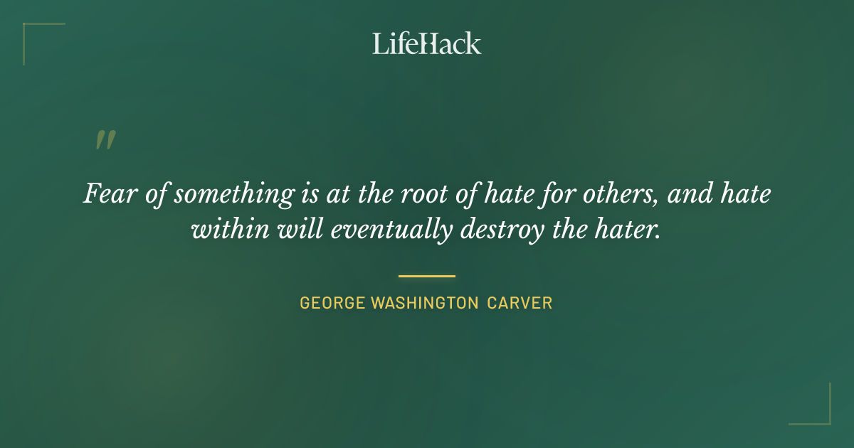Quote by George Washington Carver