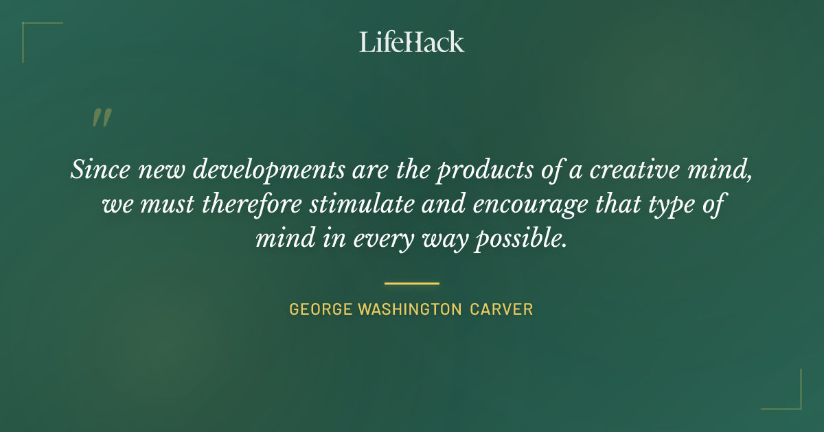 Quote by George Washington Carver