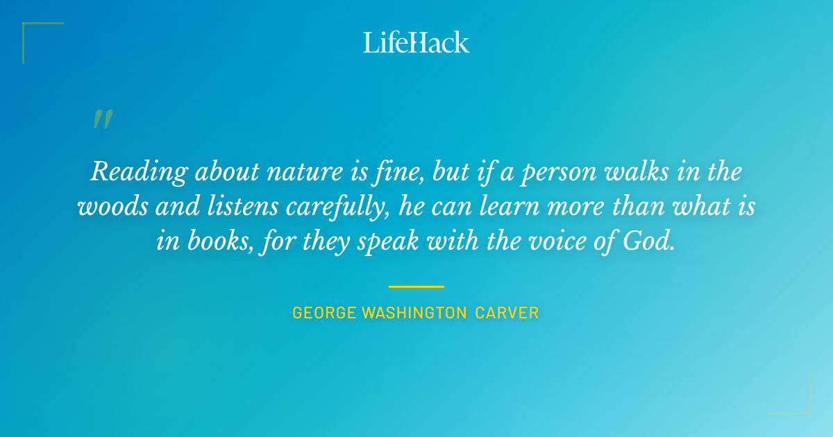 Quote by George Washington Carver