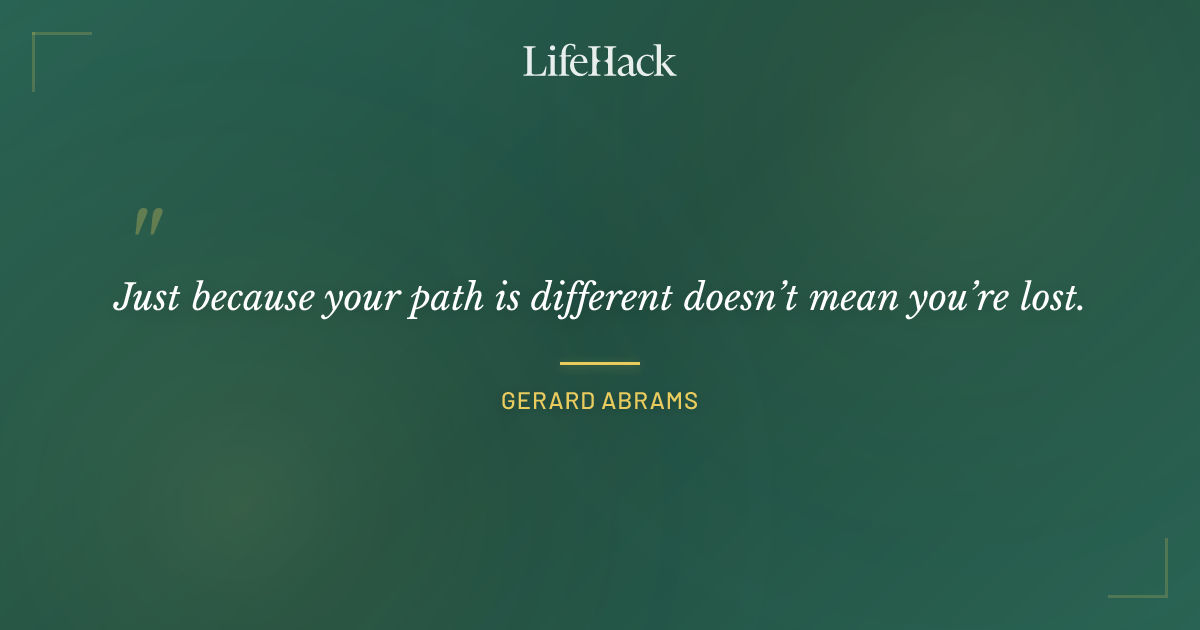 Quote by Gerard Abrams