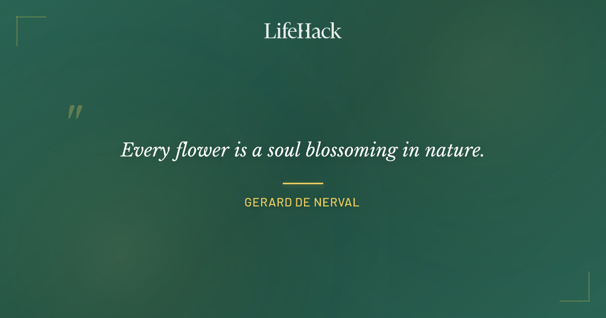 Quote by Gerard de Nerval