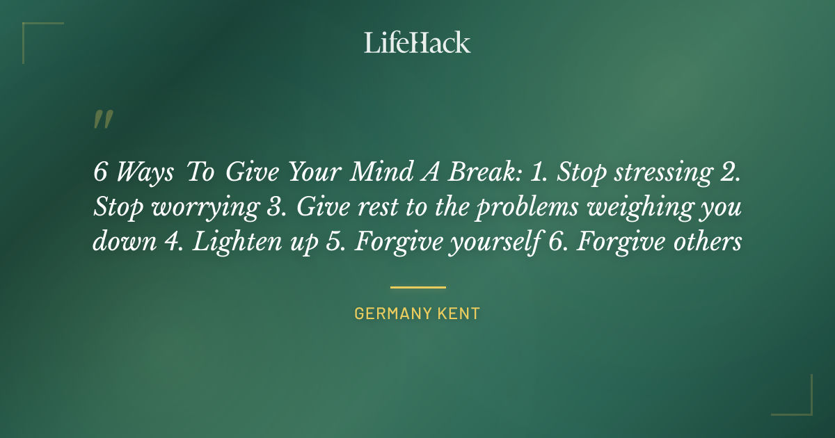 Quote by Germany Kent