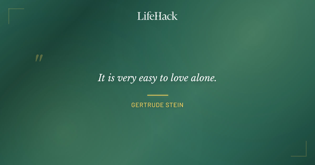 Quote by Gertrude Stein