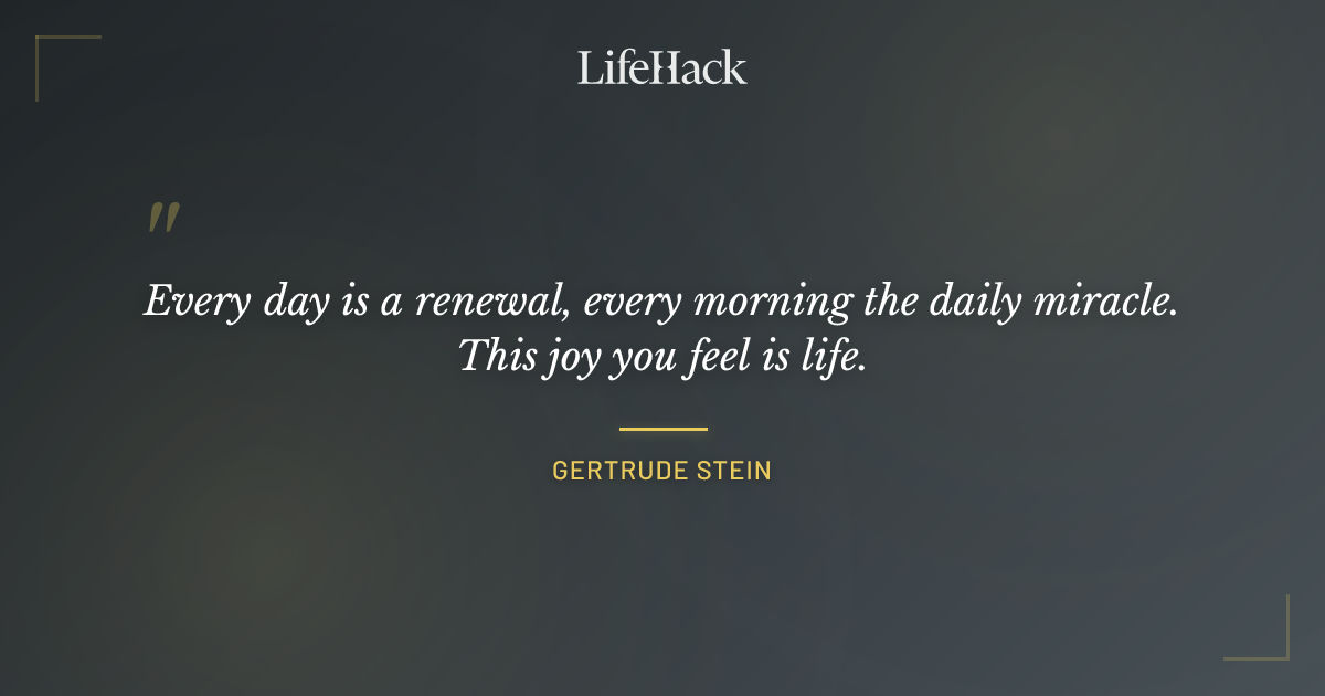 Quote by Gertrude Stein