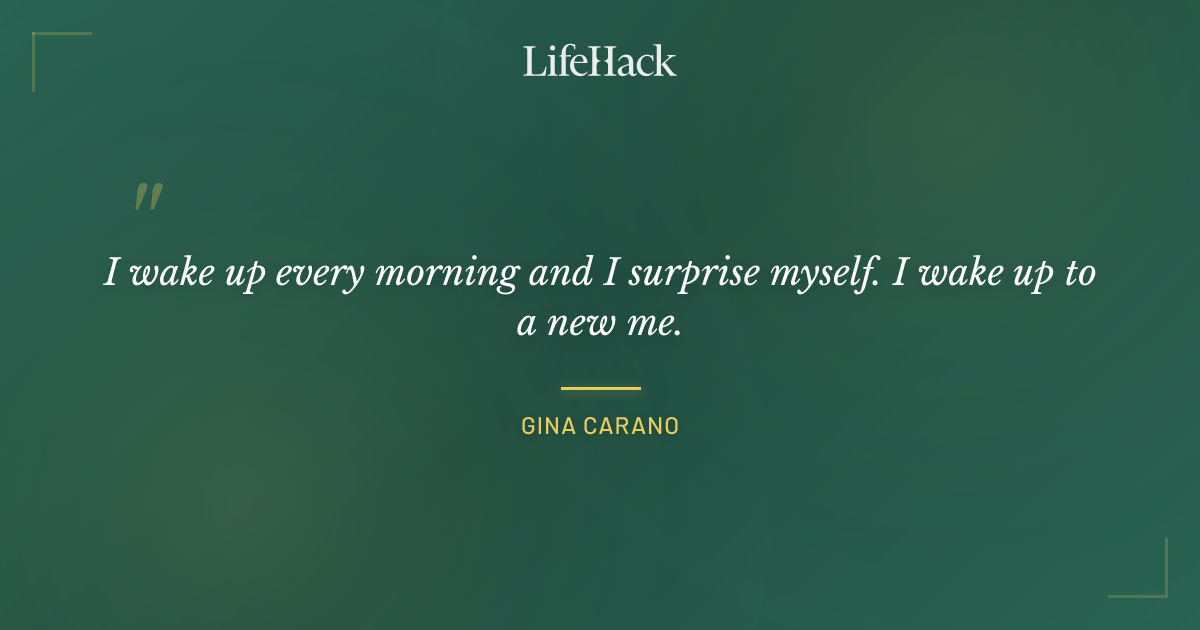 Quote by Gina Carano