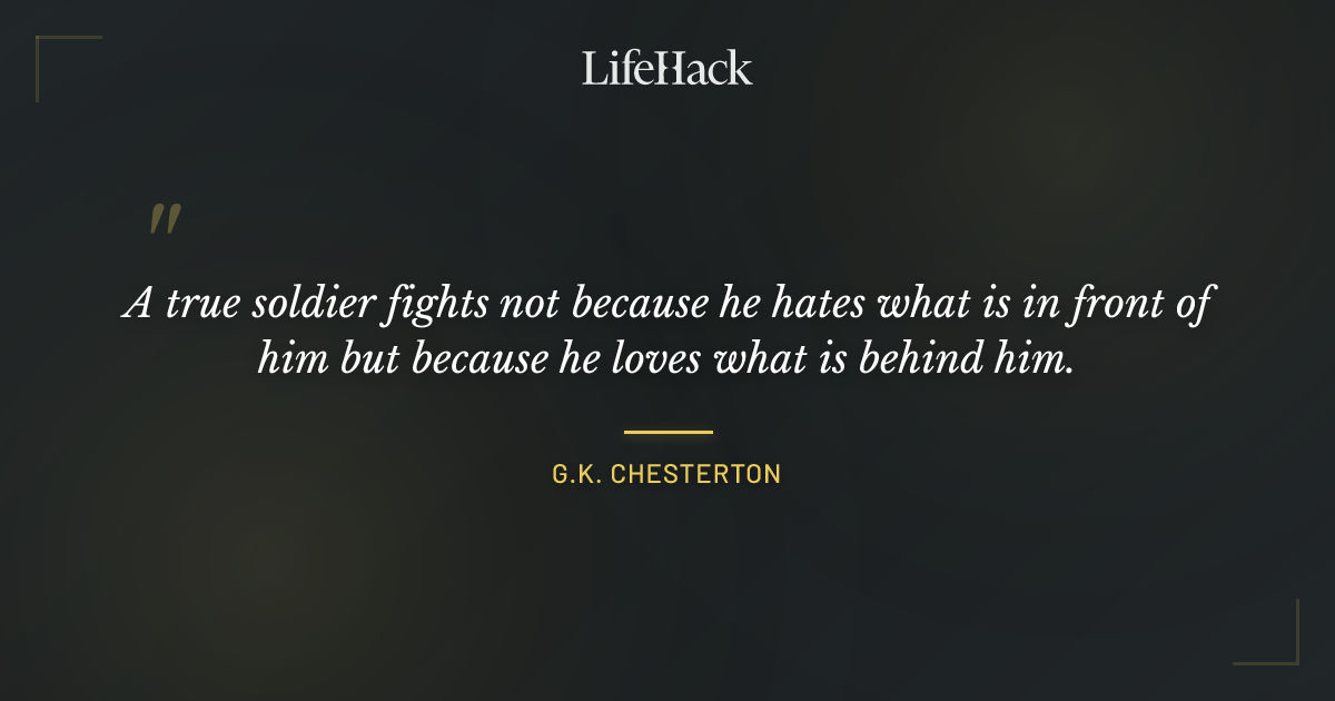 Quote by G.K. Chesterton