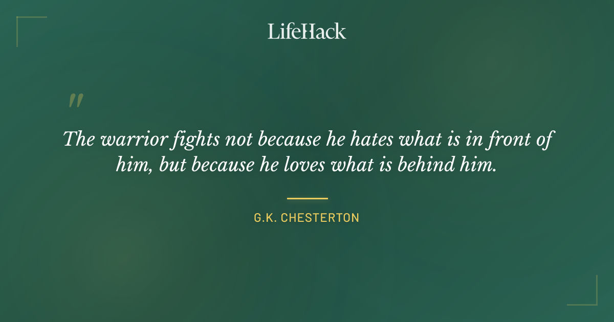 Quote by G.K. Chesterton