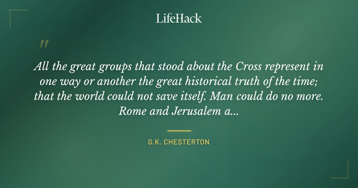 Quote by G.K. Chesterton