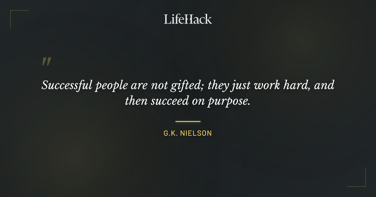 Quote by G.K. Nielson