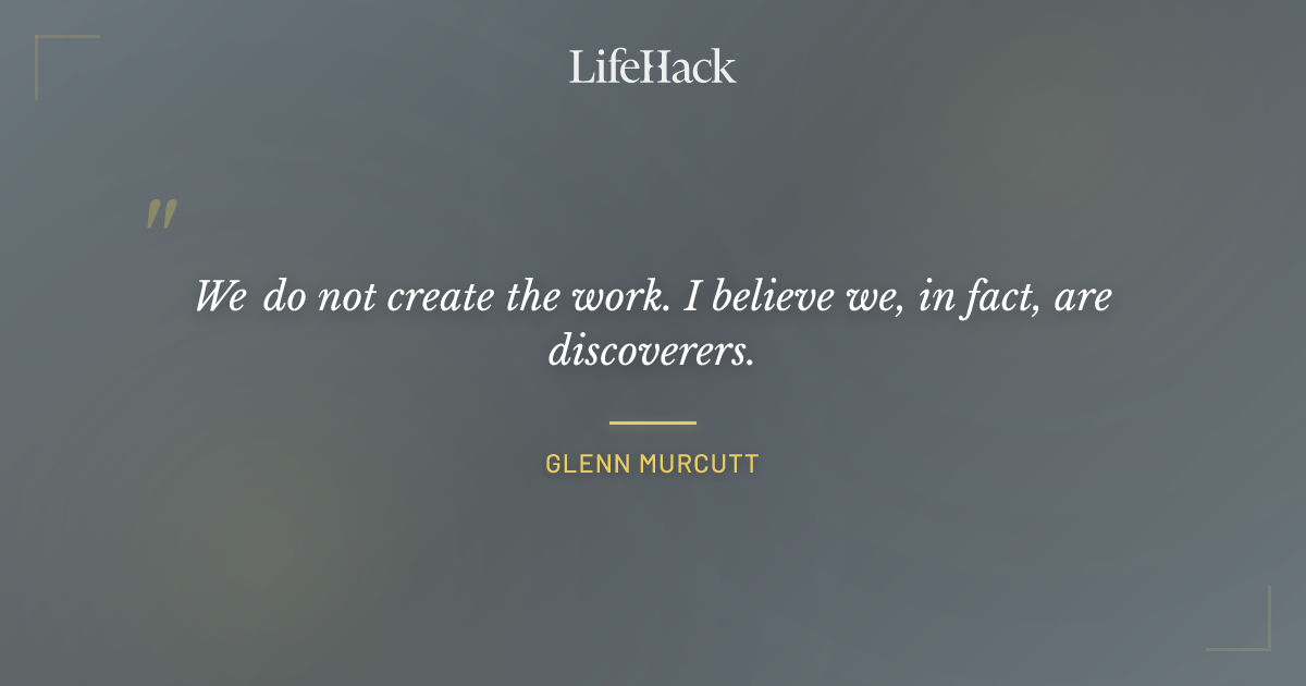 Quote by Glenn Murcutt