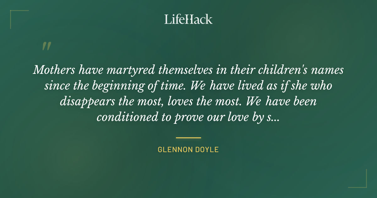 Quote by Glennon Doyle