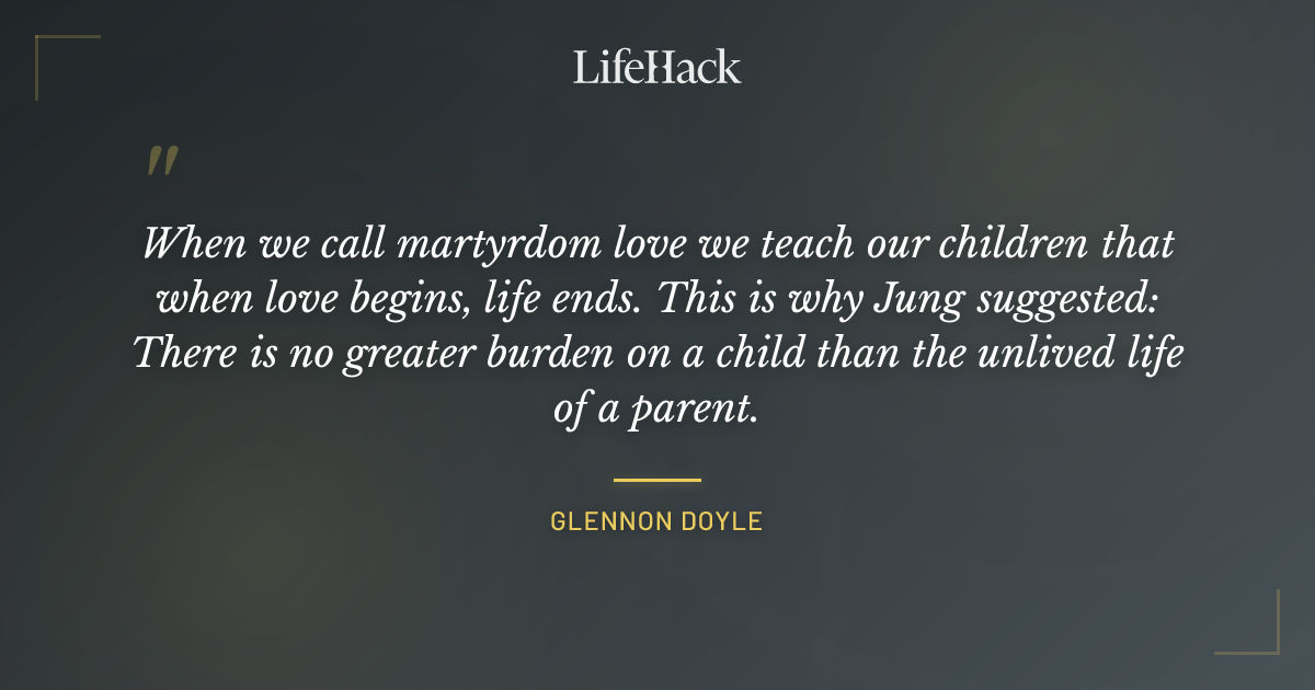 Quote by Glennon Doyle