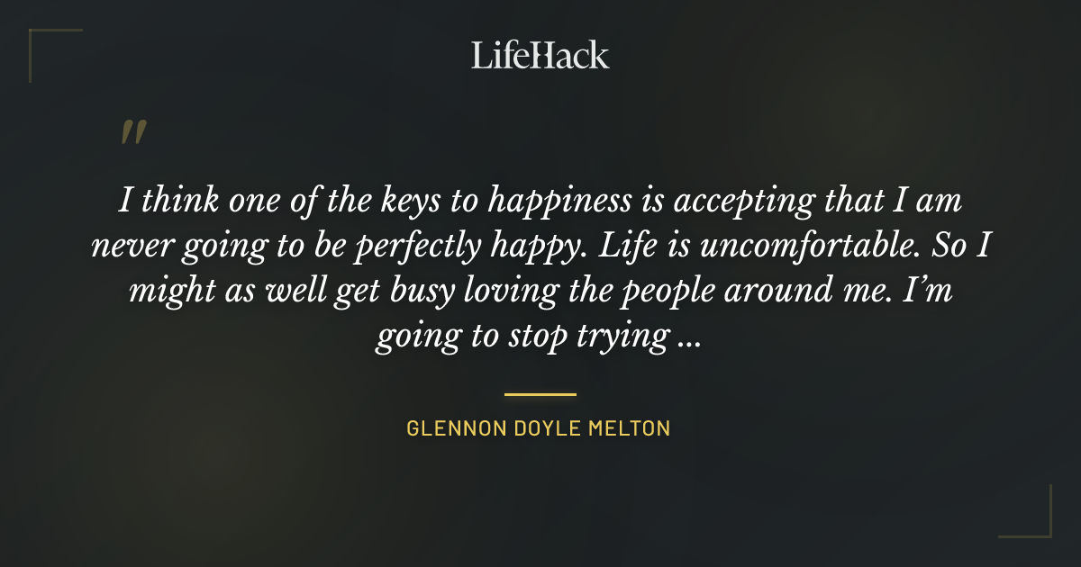 Quote by Glennon Doyle Melton