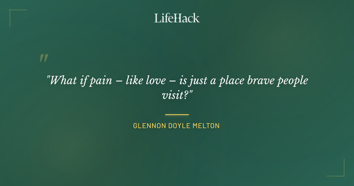 Quote by Glennon Doyle Melton