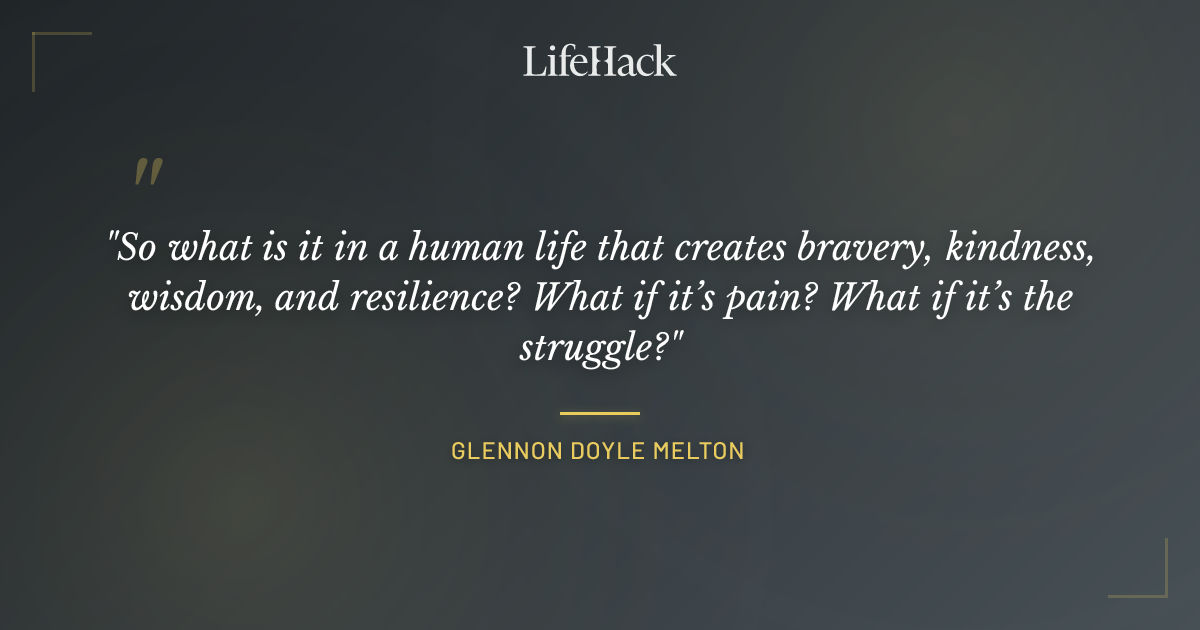 Quote by Glennon Doyle Melton