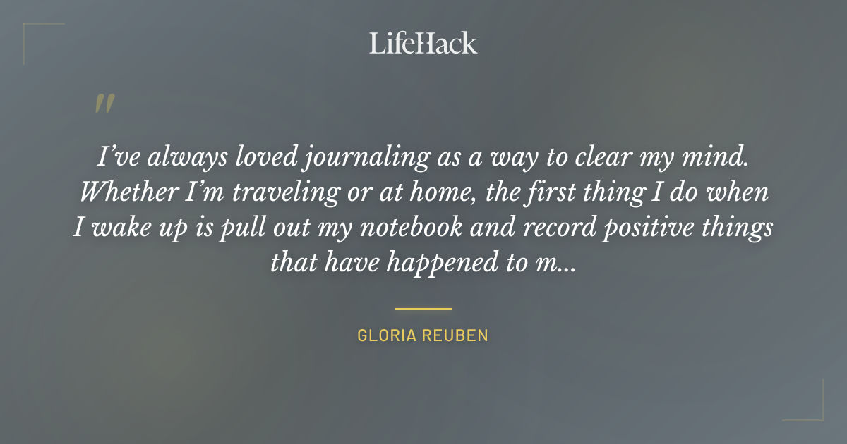 Quote by Gloria Reuben