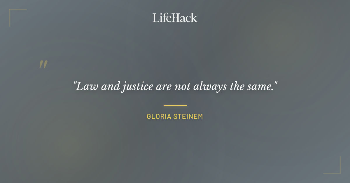 Quote by Gloria Steinem