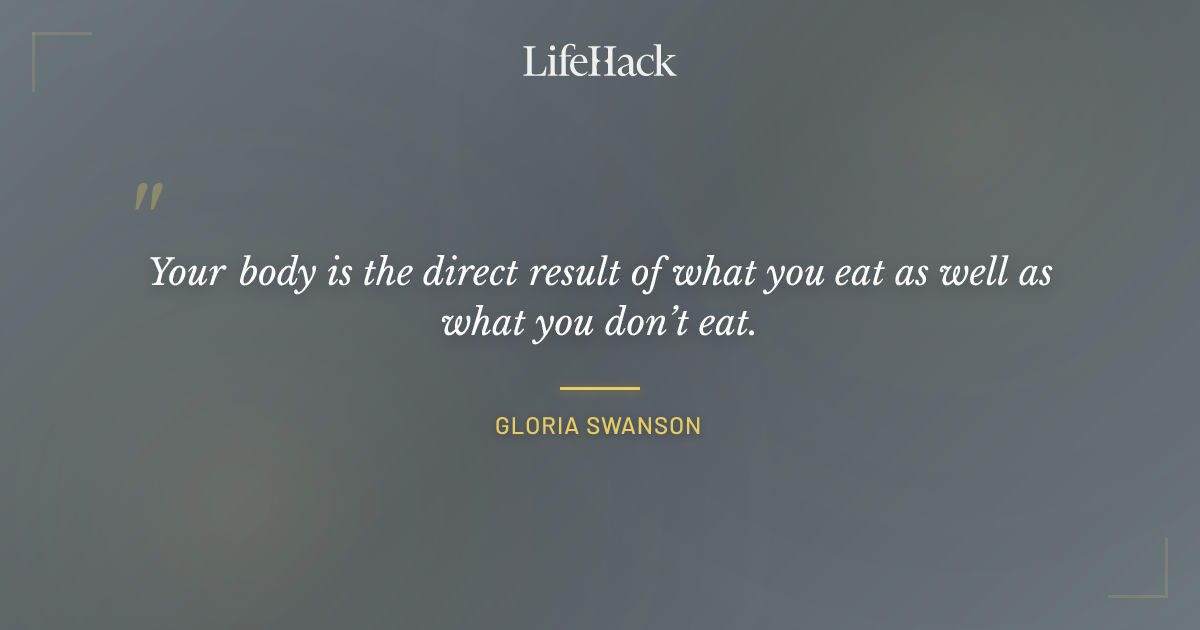 Quote by Gloria Swanson