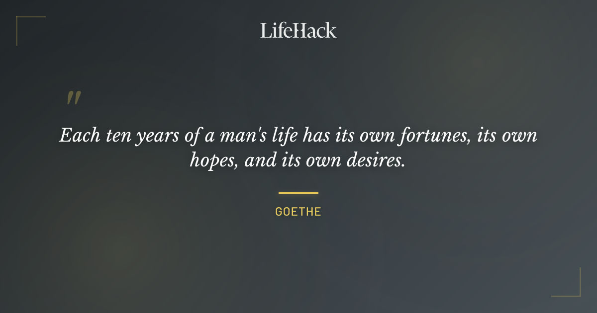 Quote by Goethe