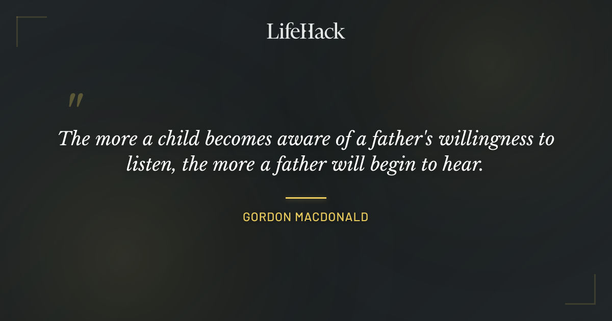 Quote by Gordon MacDonald
