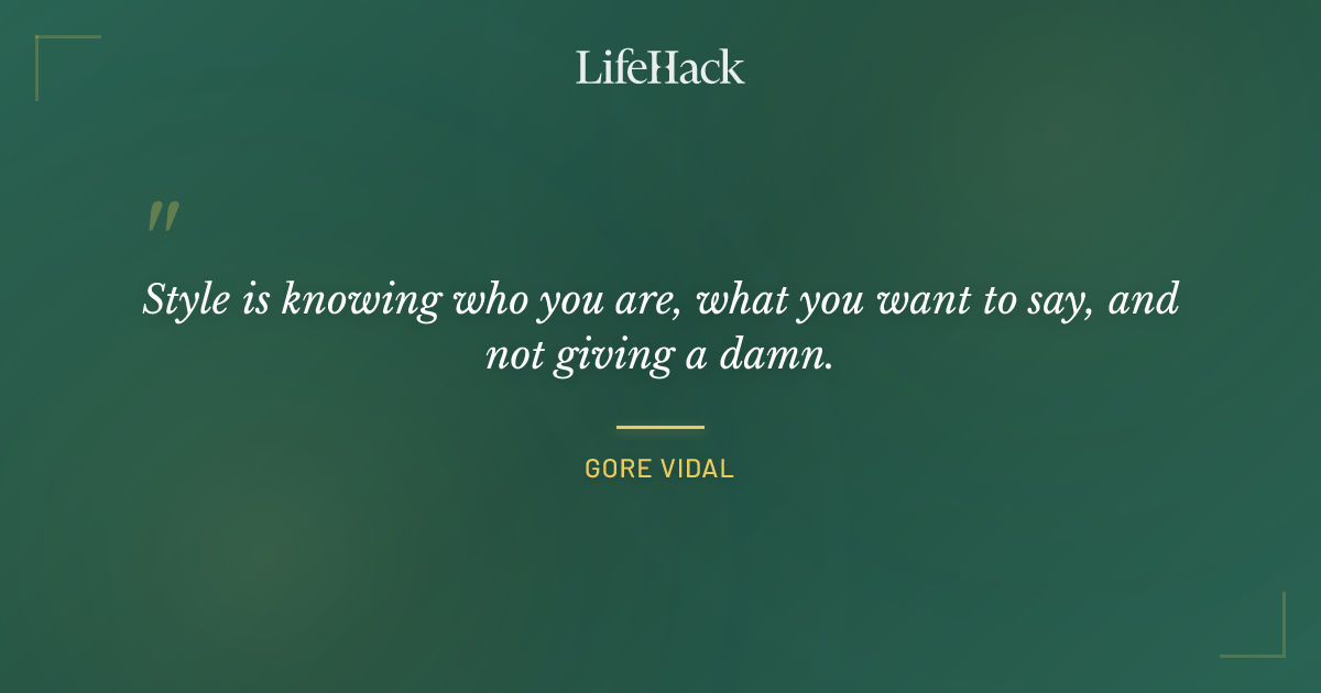 Quote by Gore Vidal