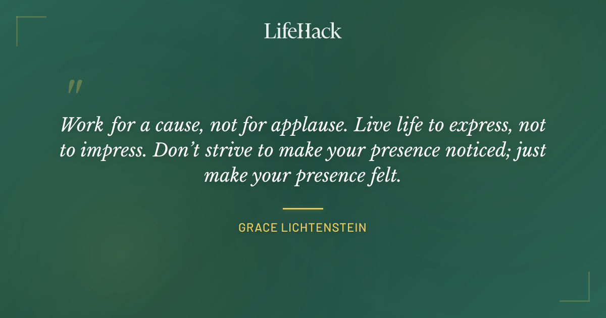 Quote by Grace Lichtenstein