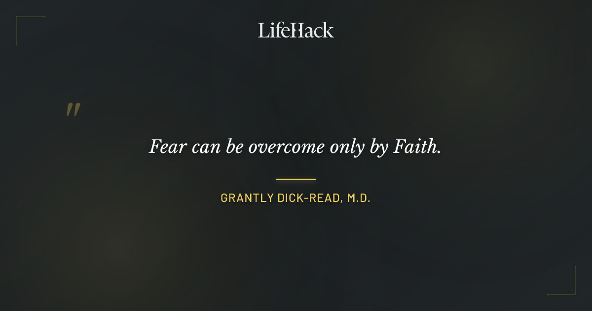 Quote by Grantly Dick-Read, M.D.