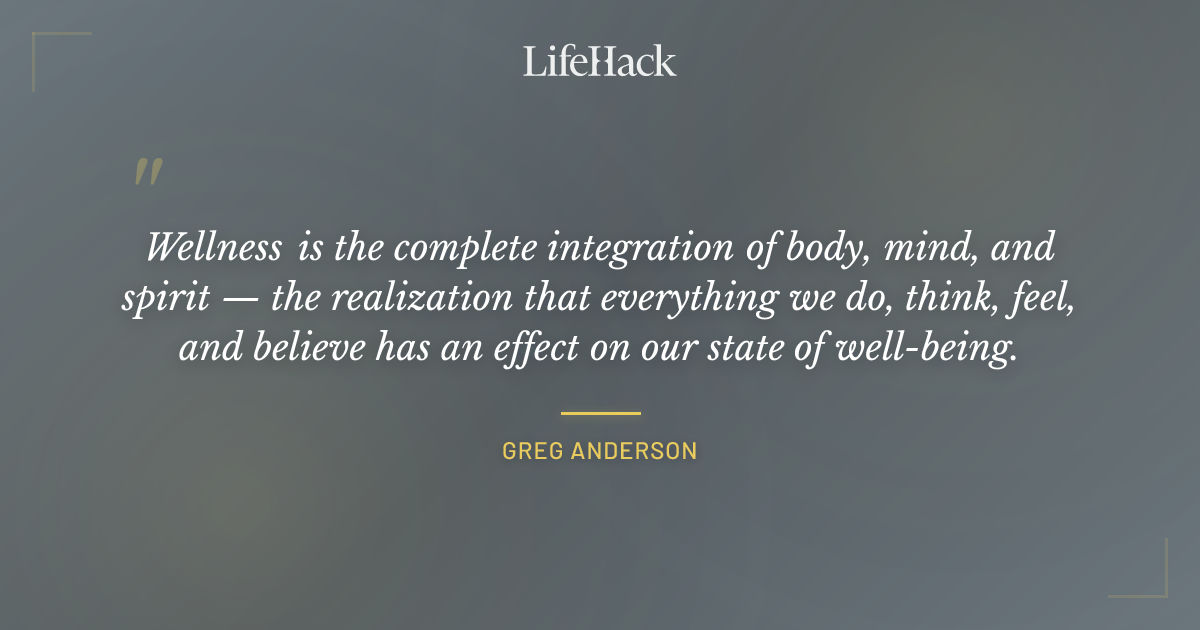 Quote by Greg Anderson