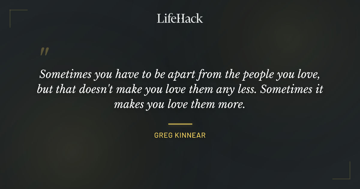 Quote by Greg Kinnear