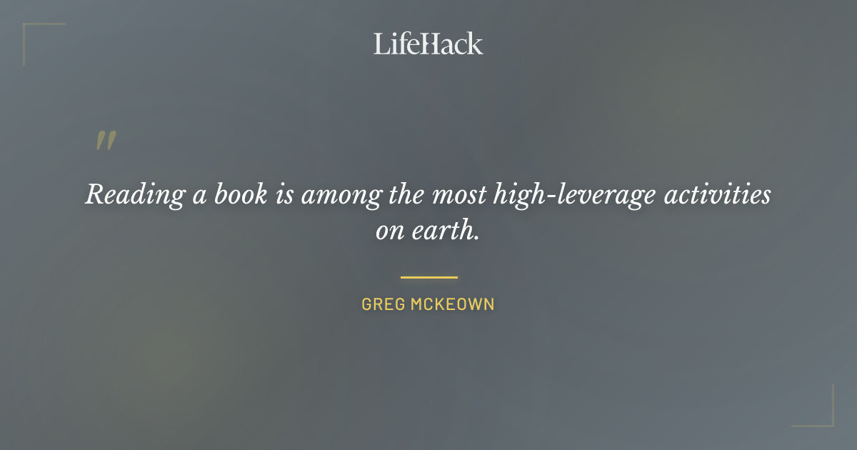 Quote by Greg McKeown