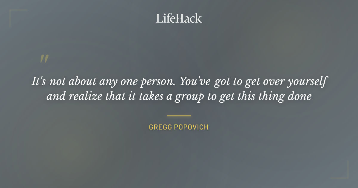Quote by Gregg Popovich