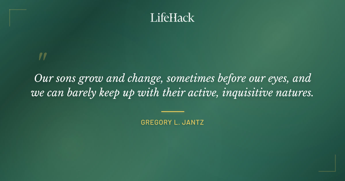 Quote by Gregory L. Jantz