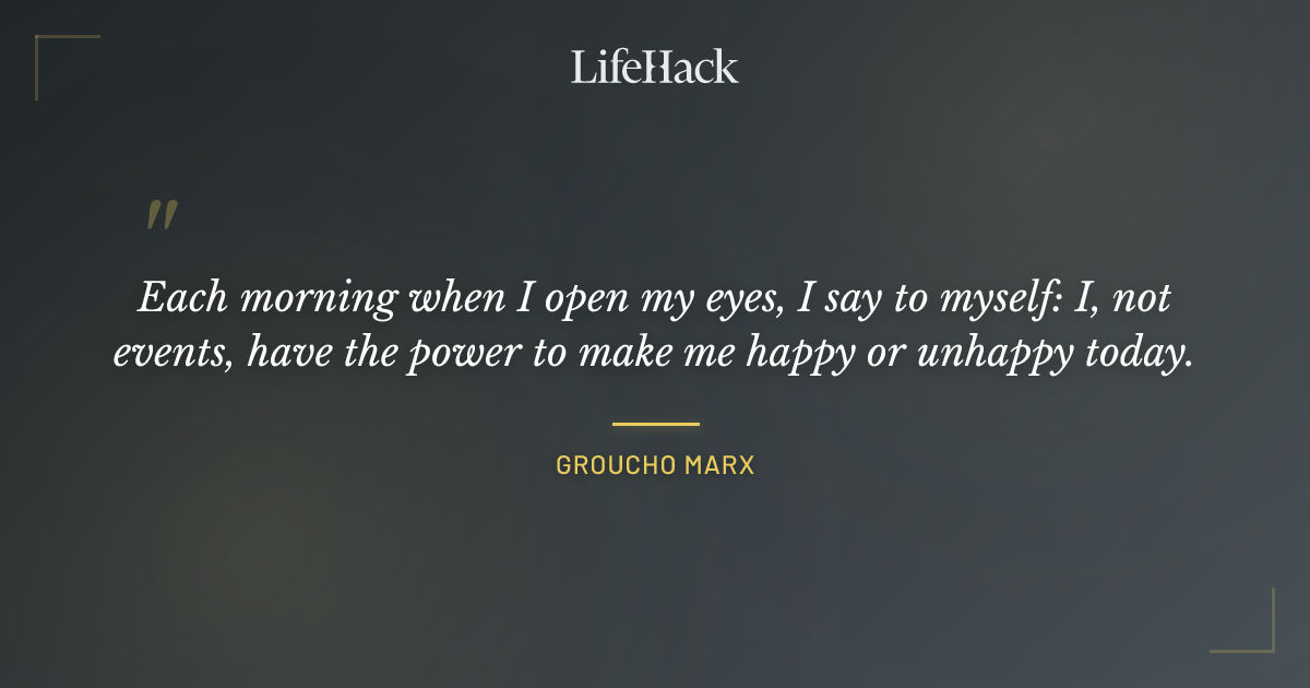 Quote by Groucho Marx
