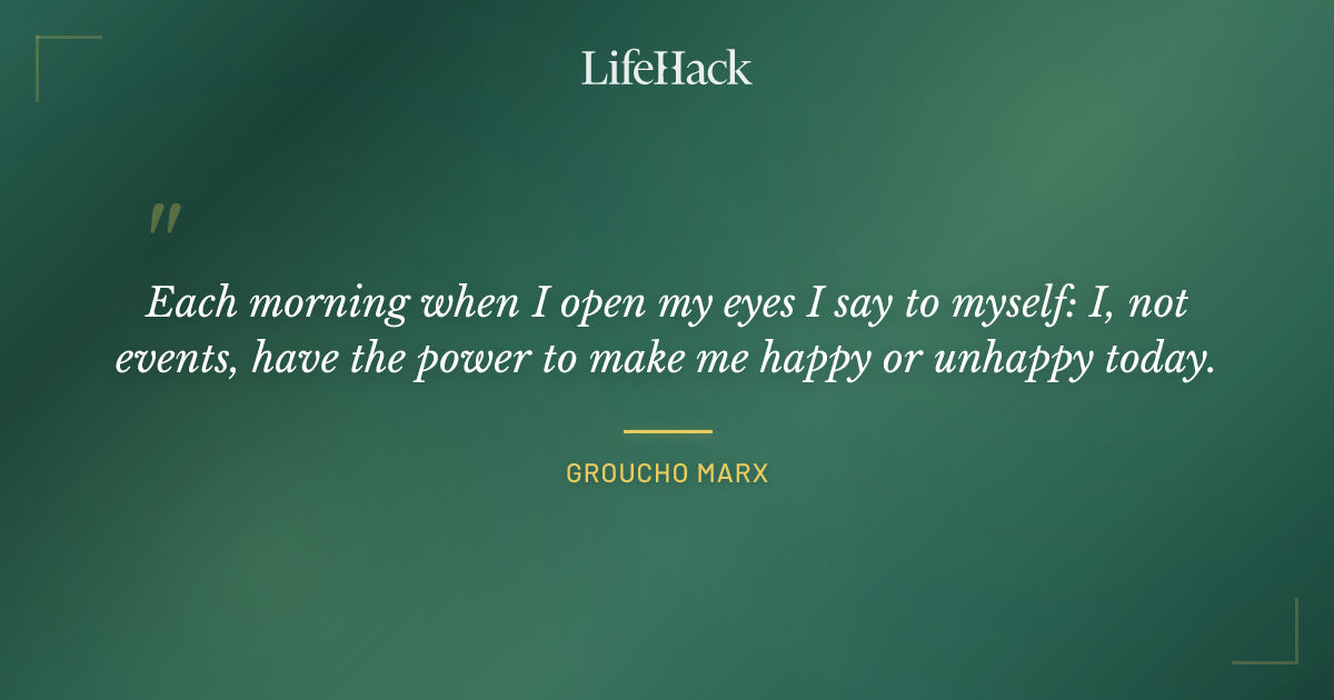 Quote by Groucho Marx