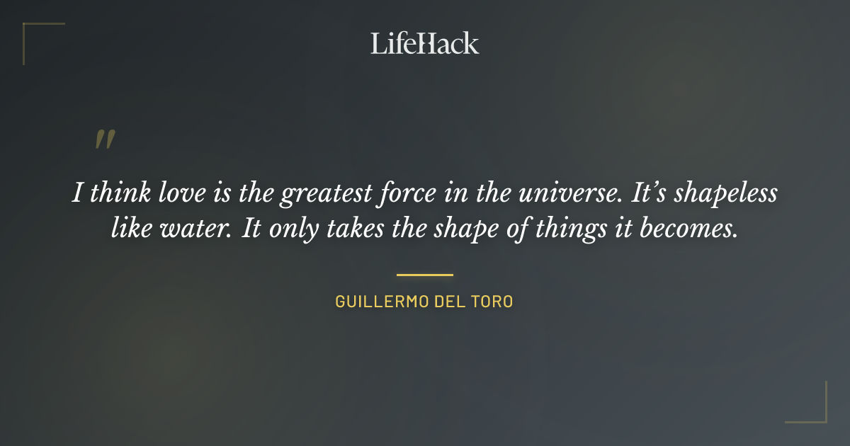 Quote by Guillermo del Toro