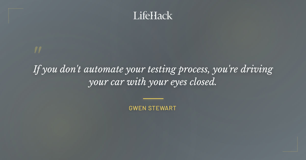 Quote by Gwen Stewart