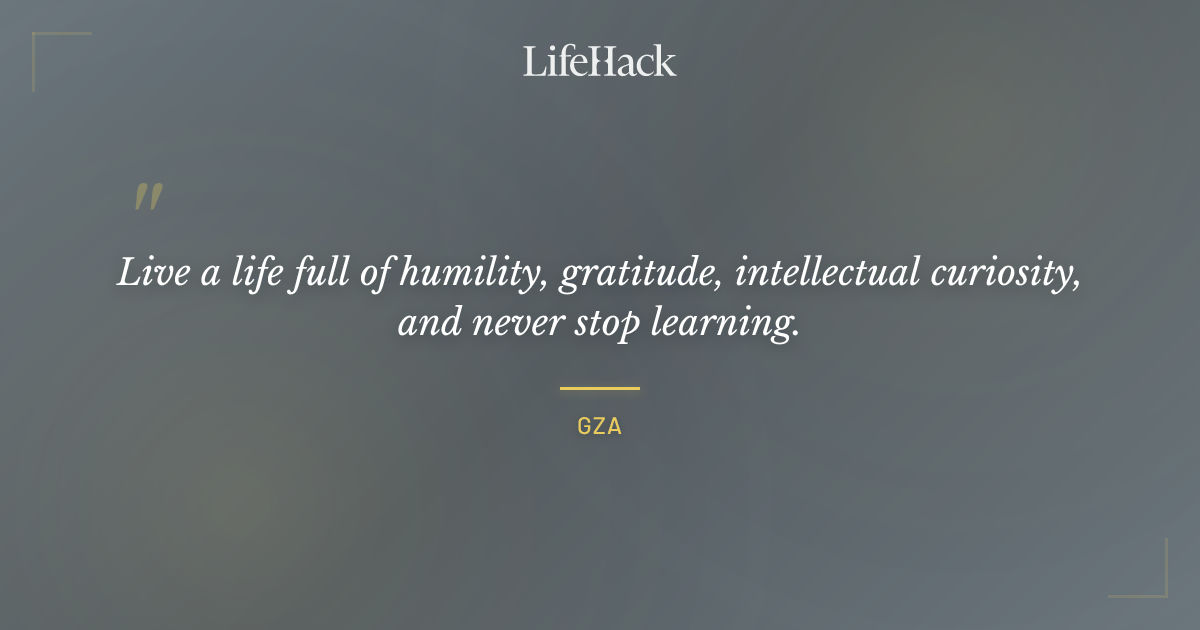 Quote by GZA