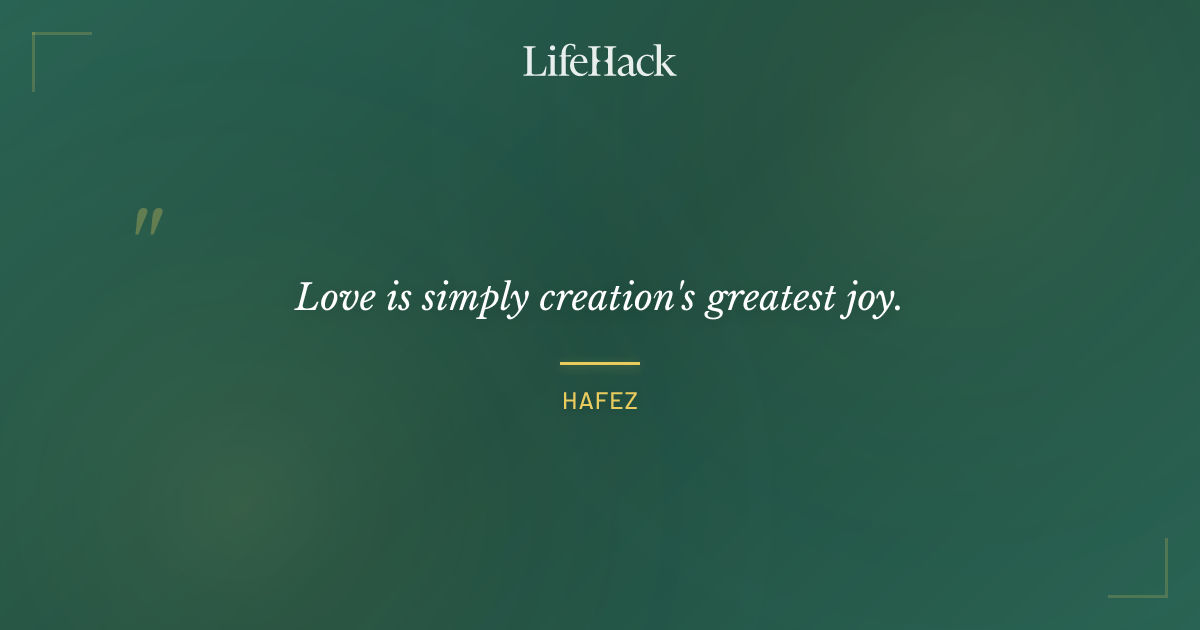 Quote by Hafez