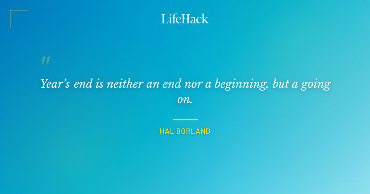 Quote by Hal Borland