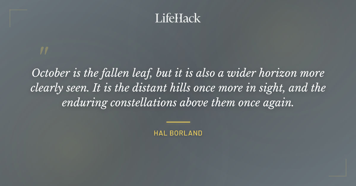 Quote by Hal Borland