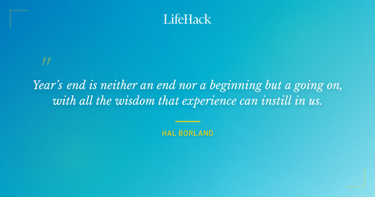 Quote by Hal Borland