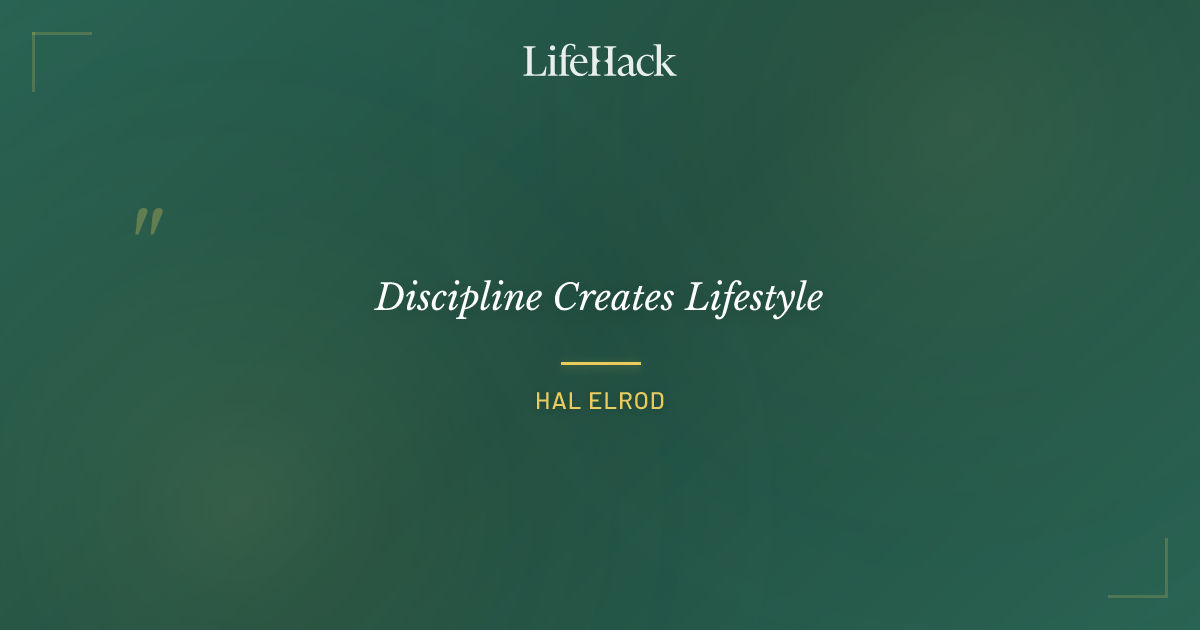 Quote by Hal Elrod