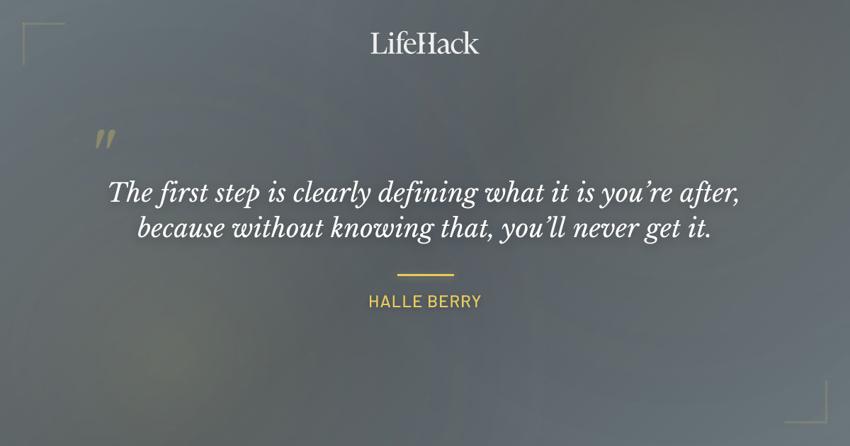 Quote by Halle Berry