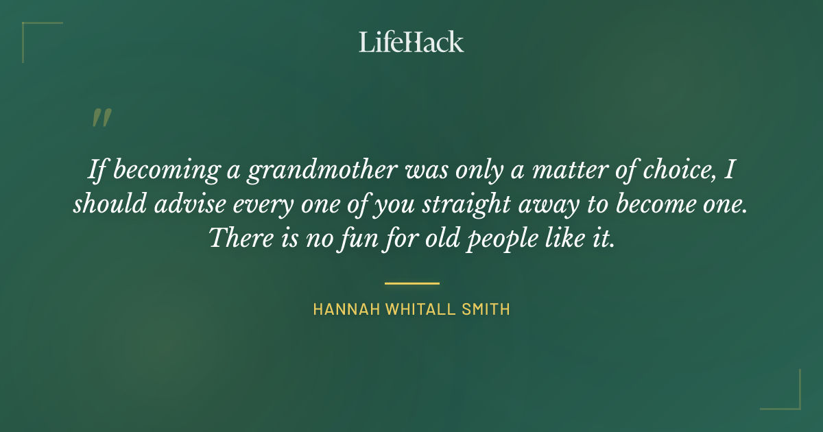 Quote by Hannah Whitall Smith