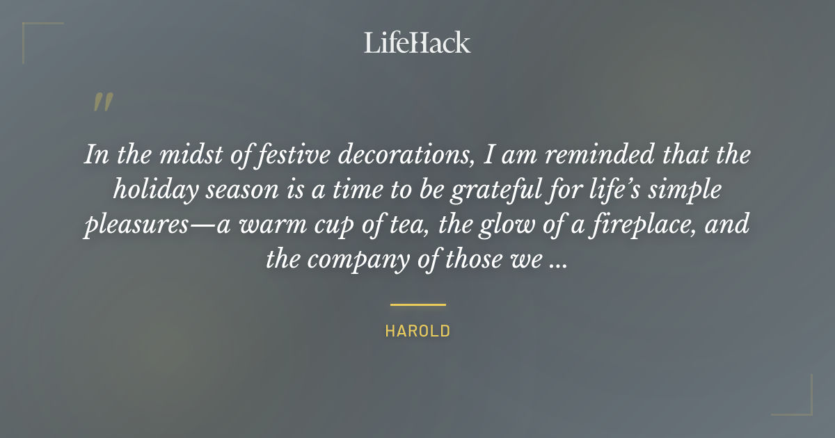 Quote by Harold