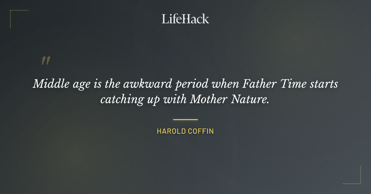 Quote by Harold Coffin